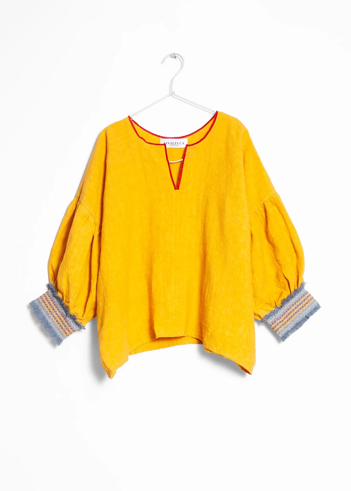 Nina Leuca Tulum Top - Yellow sold by Matta