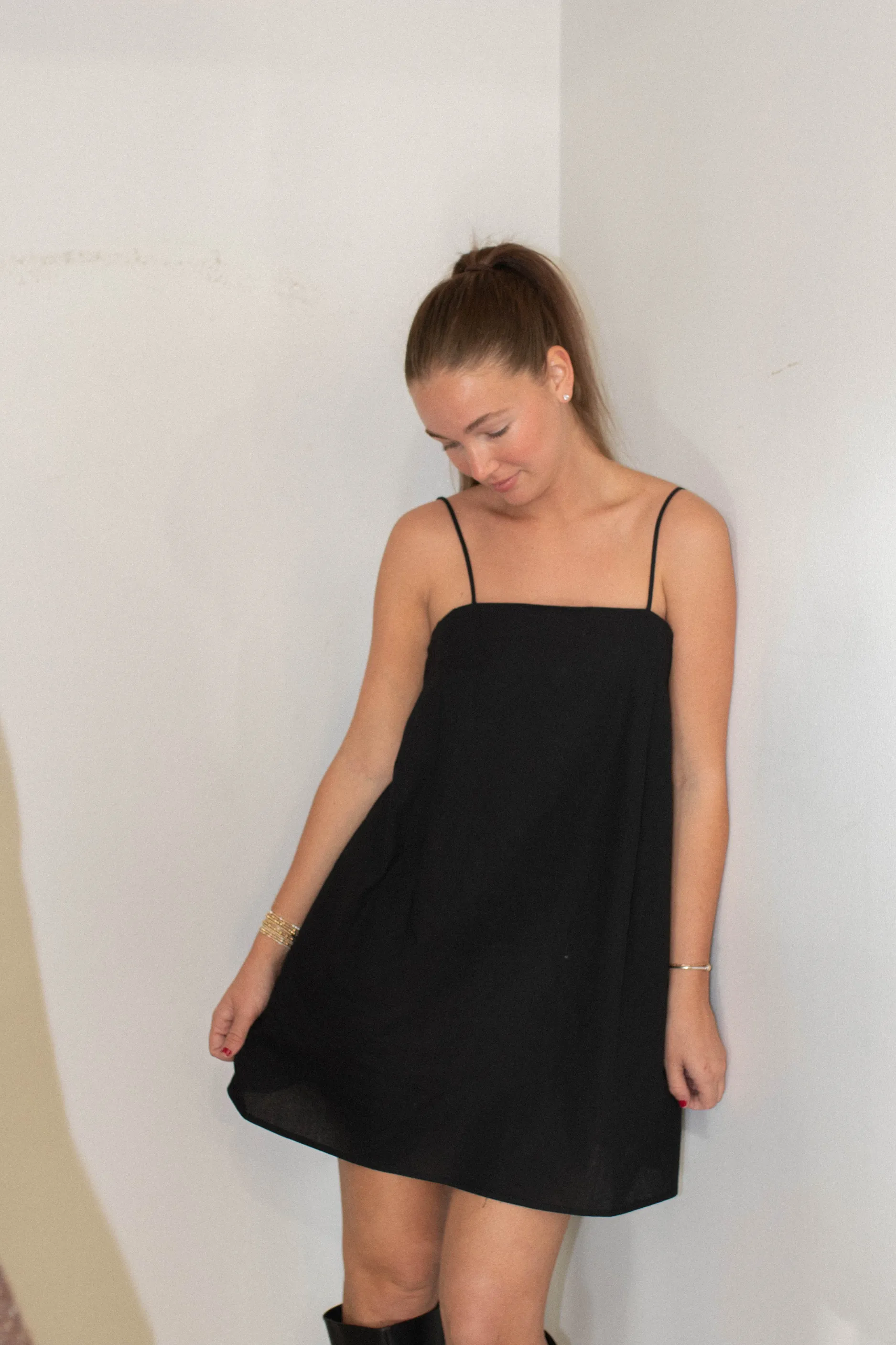 Plain Sweetheart Cami Dress - Black sold by Maude product image thumbnail 2