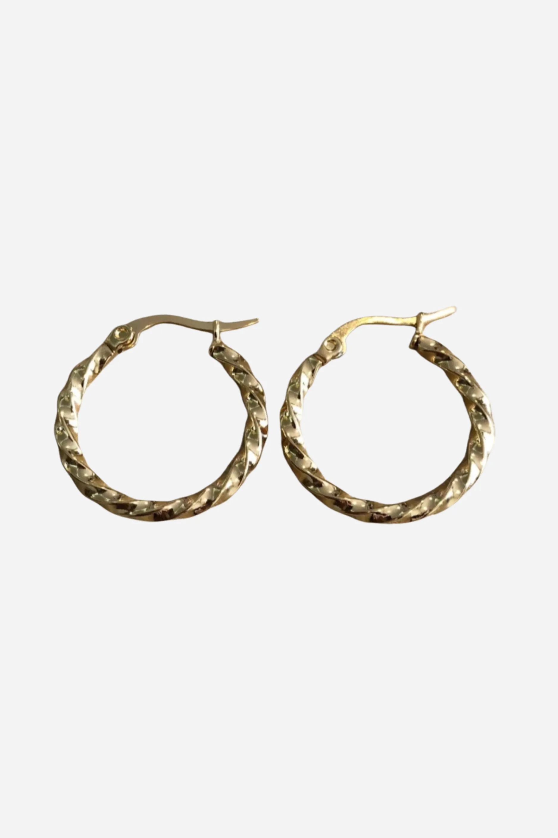 18K Torey Hoop Earrings sold by Maude