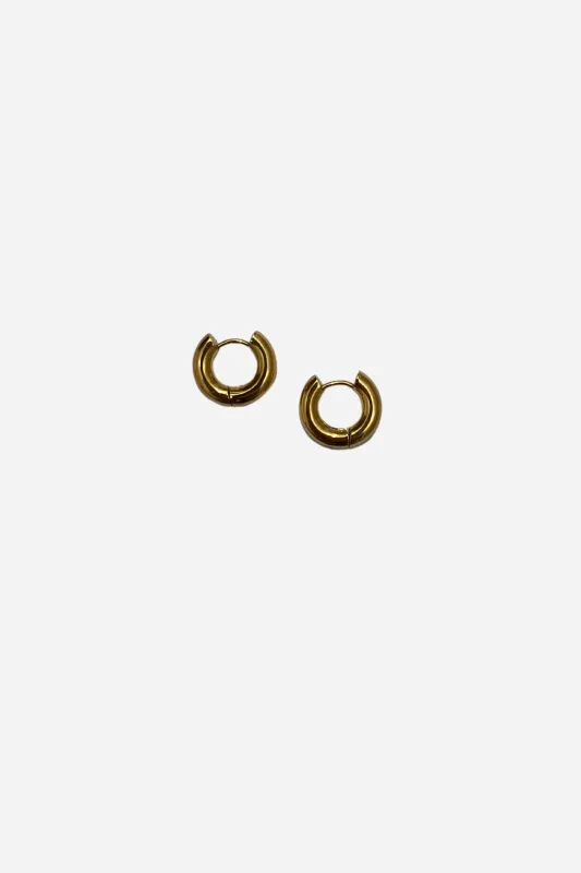 18K Viviane Hoop Earrings sold by Maude