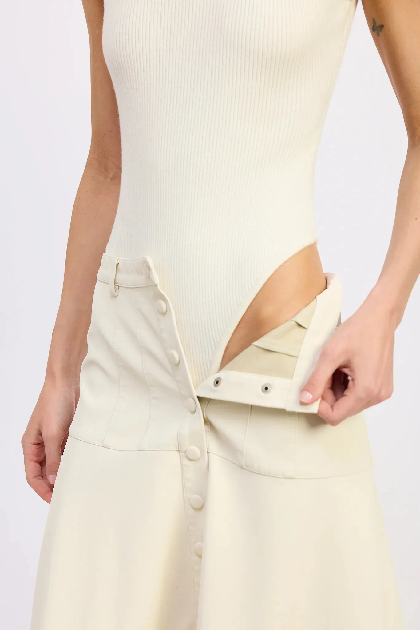Roza Knit Bodysuit sold by Maude product image thumbnail 4
