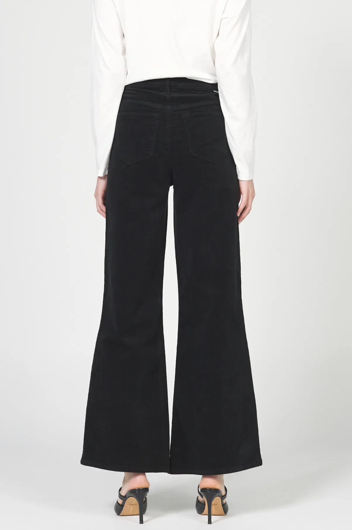 Fiona High Rise Wide Leg Jeans - Black sold by Maude product image thumbnail 4