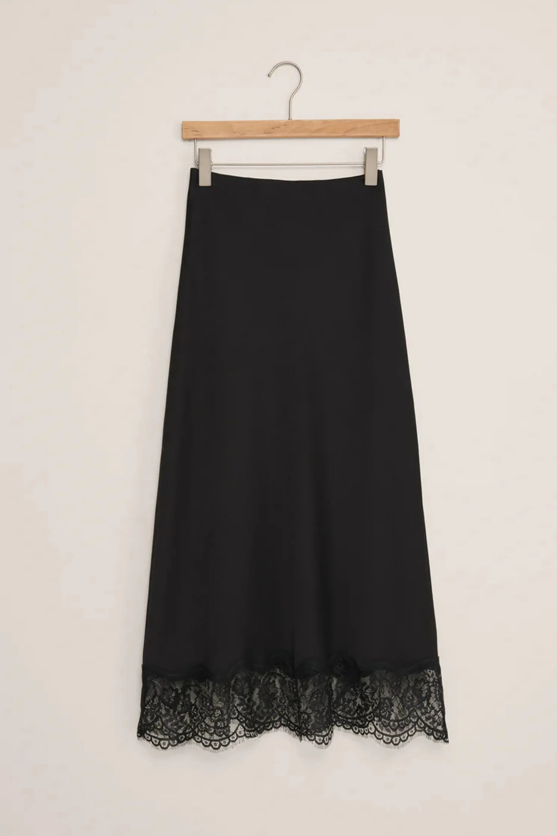 Cinder Lace Midi Skirt - Black sold by Maude product image thumbnail 3