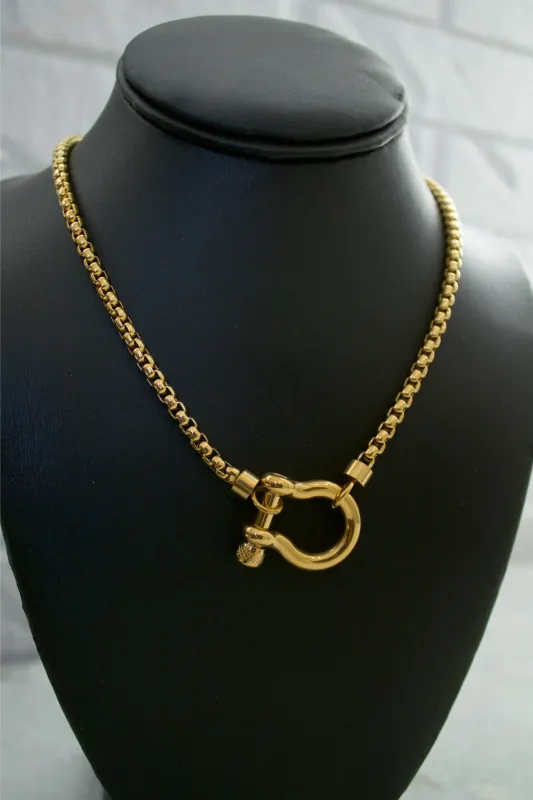 18K Piper Statement Necklace sold by Maude