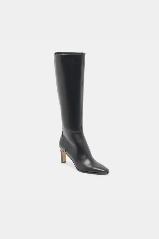 Dolce Vita Emmi Boots - Black Leather sold by Maude