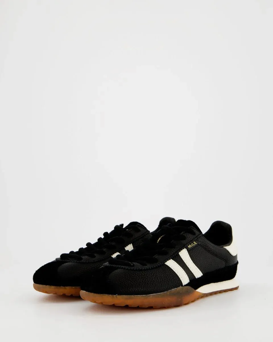 Coolway - Mile Sneakers - Black Leather sold by Maude product image thumbnail 4