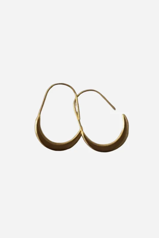 18K Alice Hoop Earrings sold by Maude