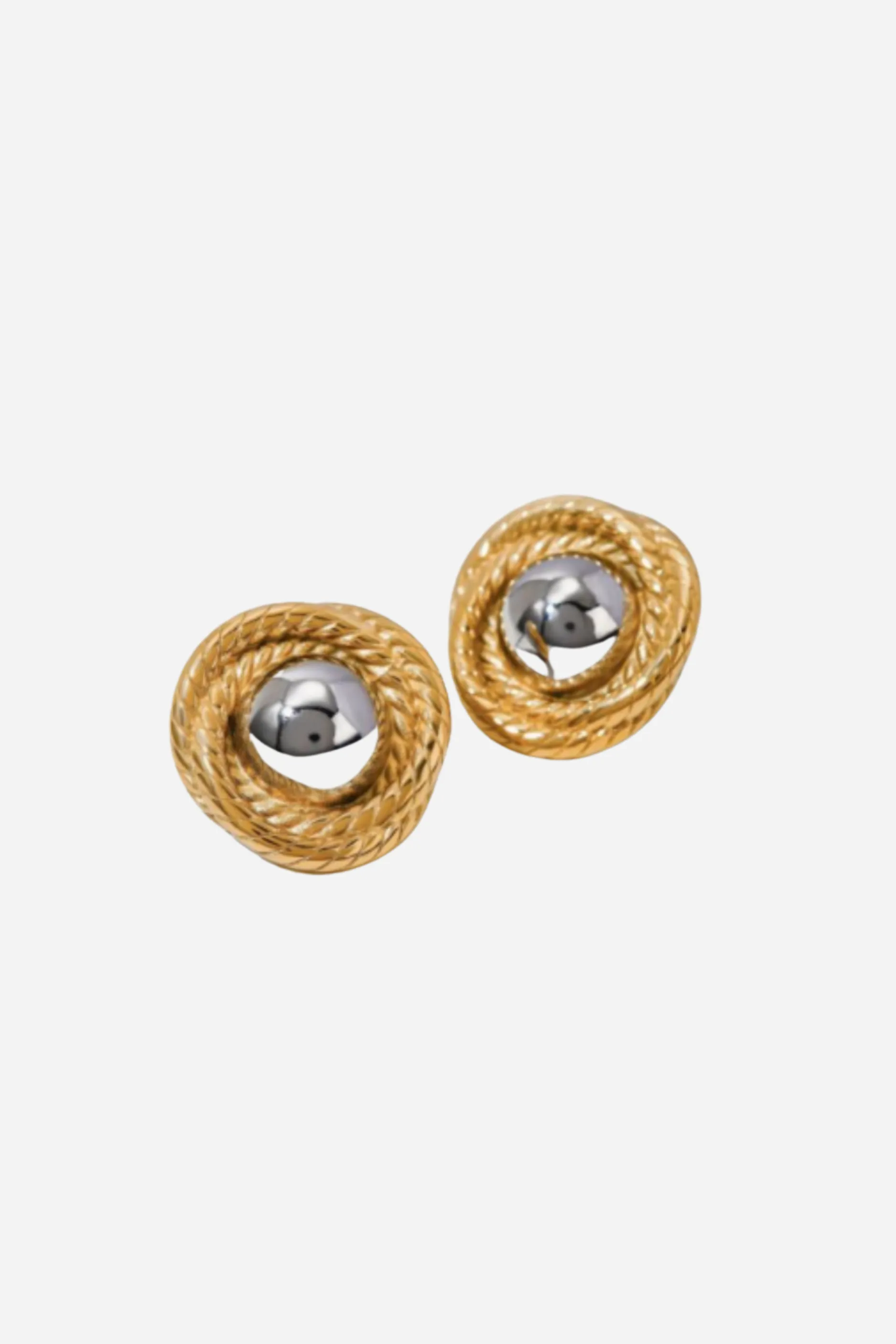 18K Elizabeth Stud Earrings sold by Maude