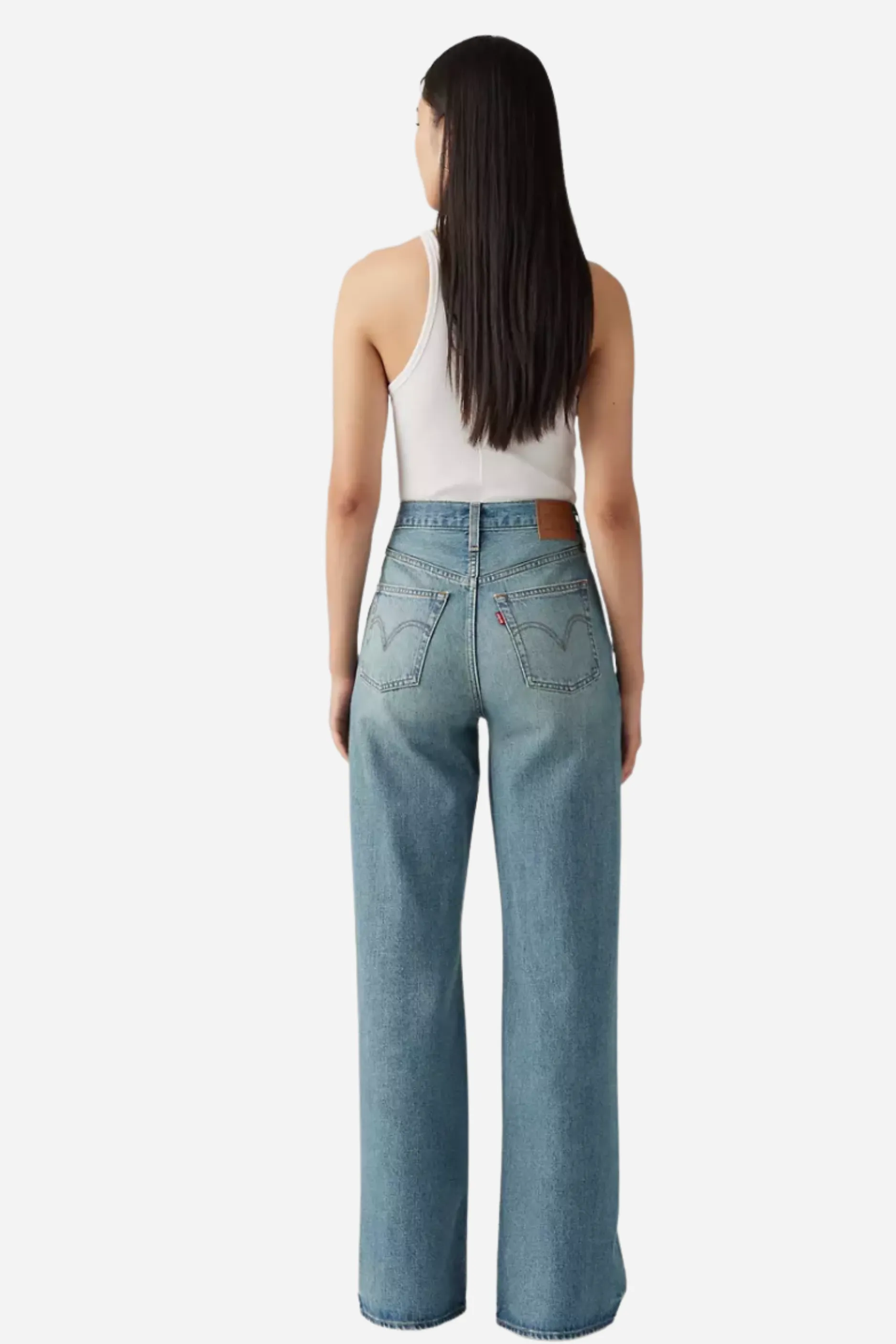 Levi's Ribcage Wide Leg Jeans - Tint Story sold by Maude product image thumbnail 5