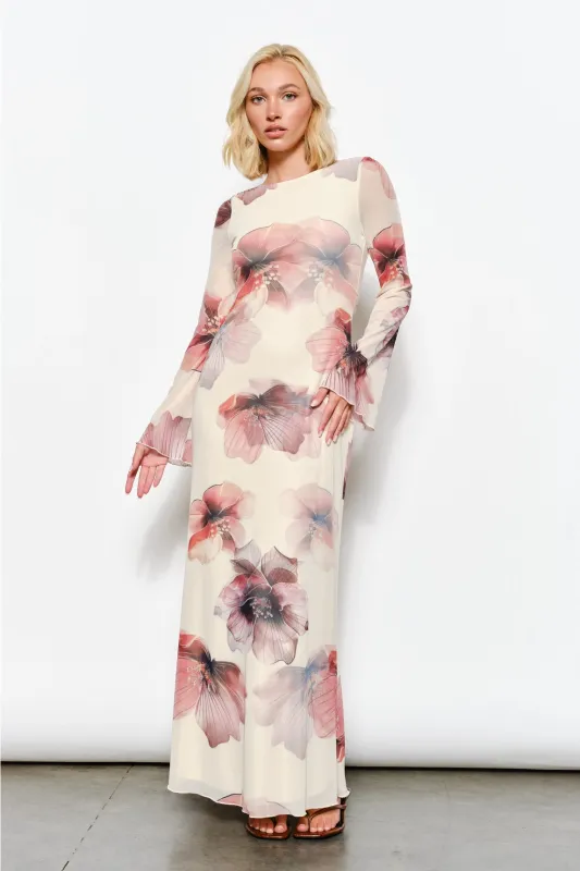 Ariana Floral Maxi Dress sold by Maude