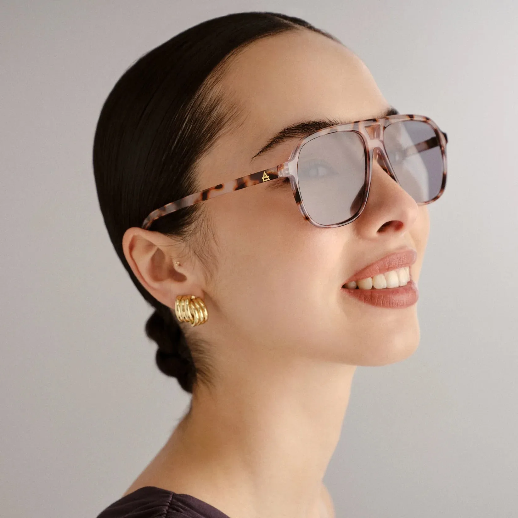 Monoceros Sunglasses - Cookie Tort sold by Maude product image thumbnail 2