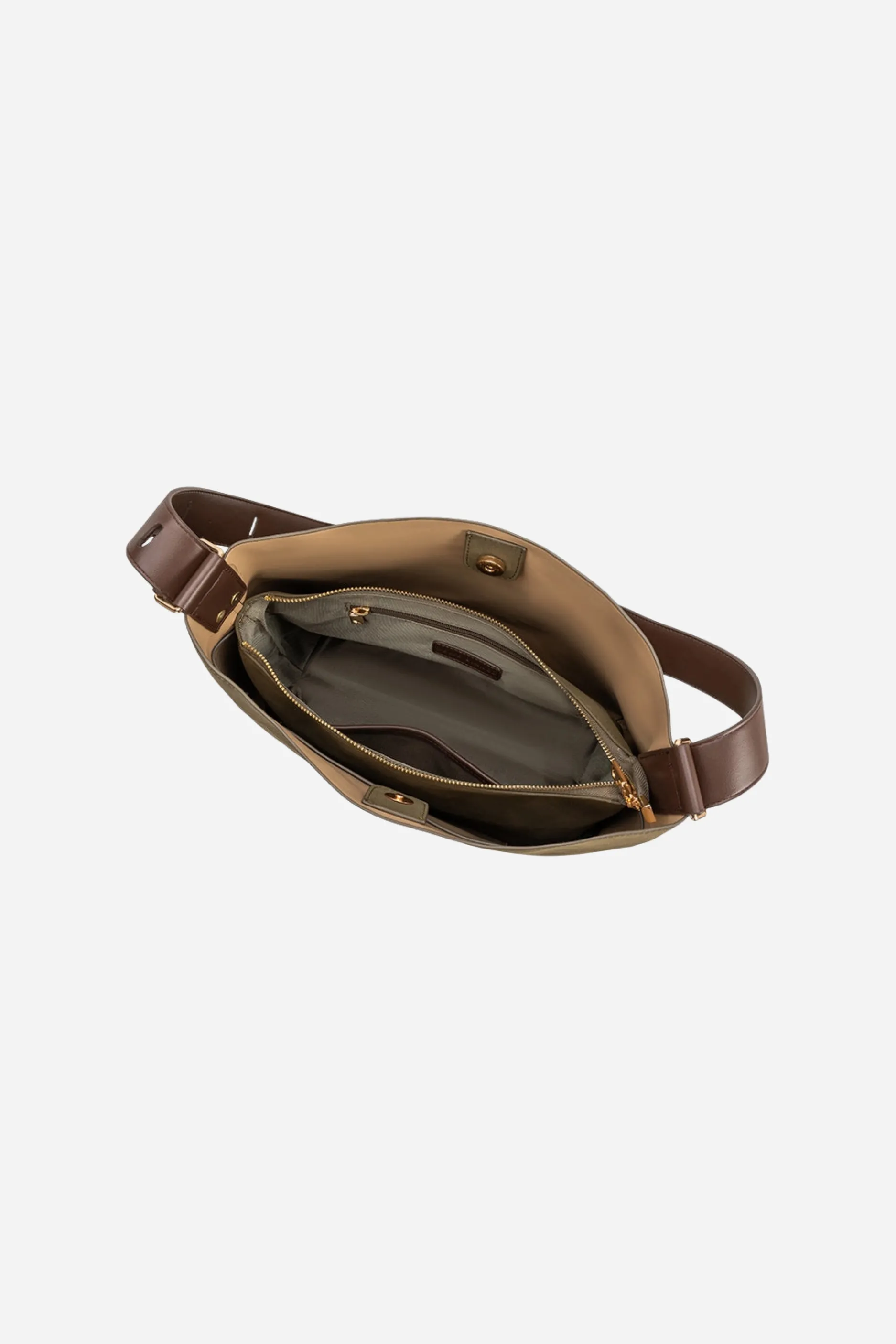 Melie Bianco - Stormie Tote Bag - Mocha Suede sold by Maude product image thumbnail 3