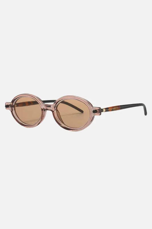 Leon Polarized Sunglasses - Taupe sold by Maude