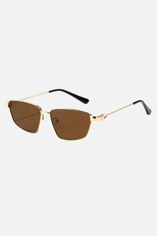 Cleo Polarized Sunglasses - Brown sold by Maude