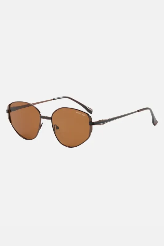 Chase Polarized Sunglasses - Brown sold by Maude
