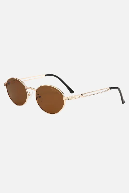 Blake Polarized Sunglasses - Brown sold by Maude