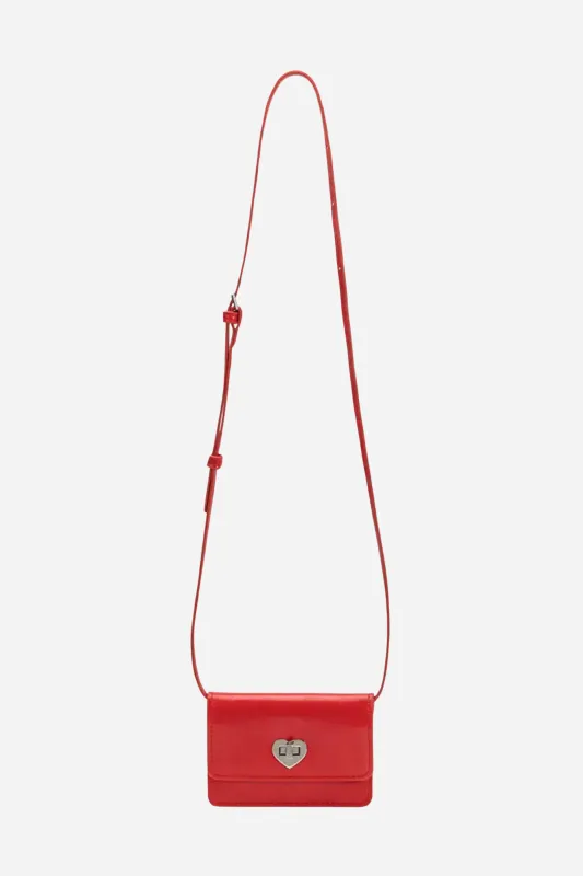 Melie Bianco - Hart Card Holder - Red sold by Maude