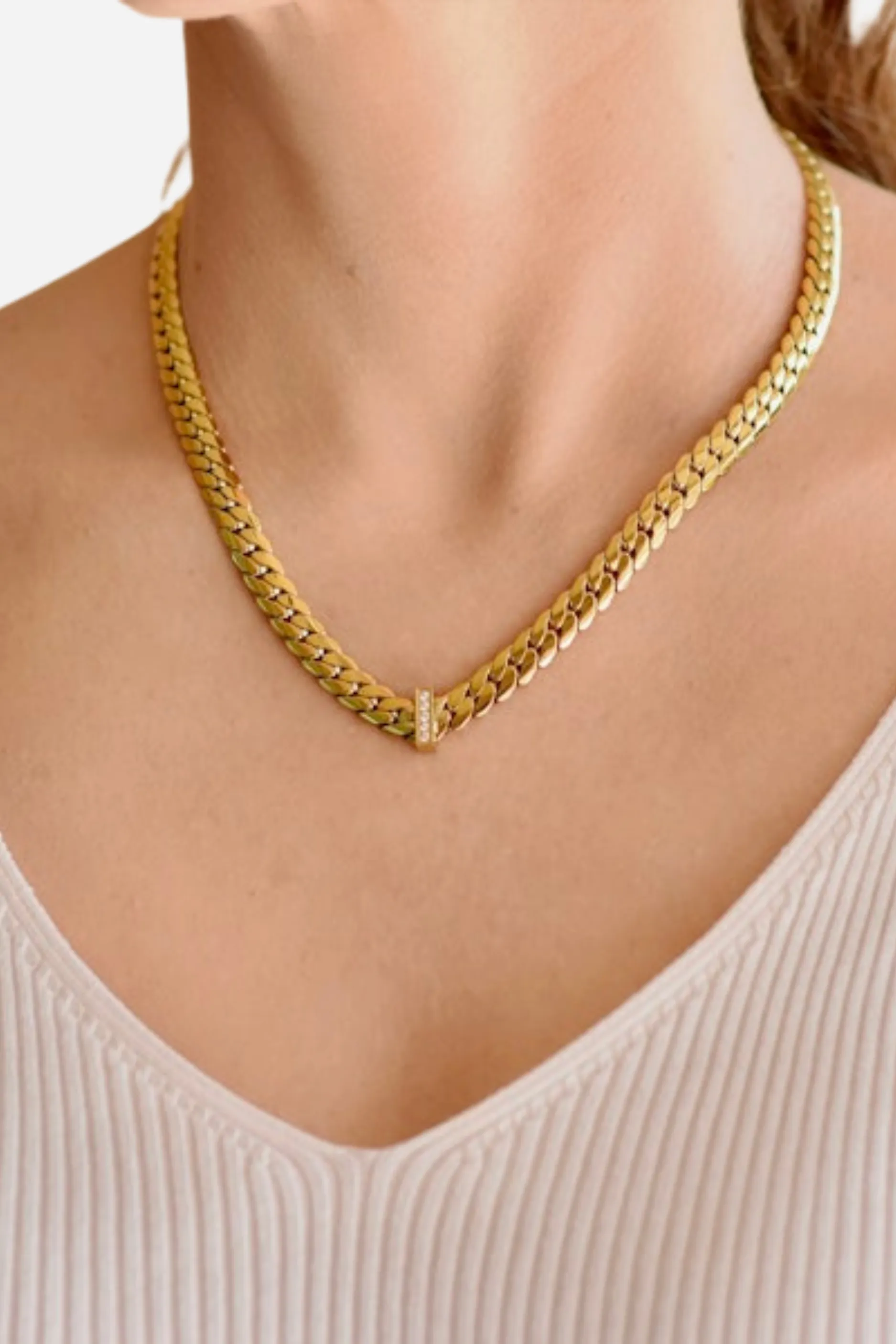 Farrah B Status Symbol Necklace sold by Maude product image thumbnail 2