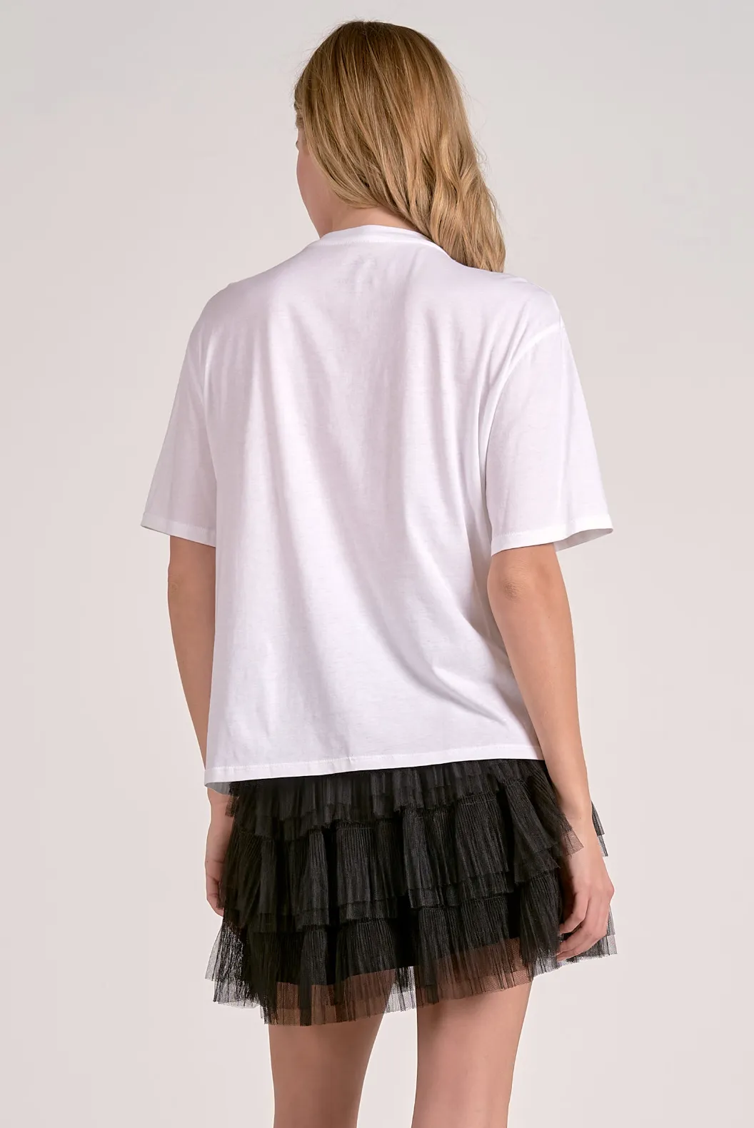 Embellished Tee - White sold by Maude product image thumbnail 3
