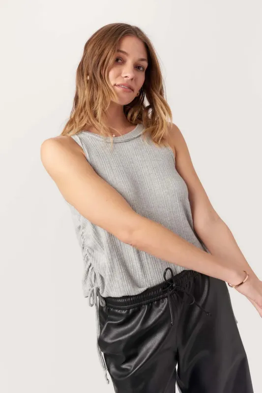 Teddi Bubble Tank - Heather Grey made by Project Social T