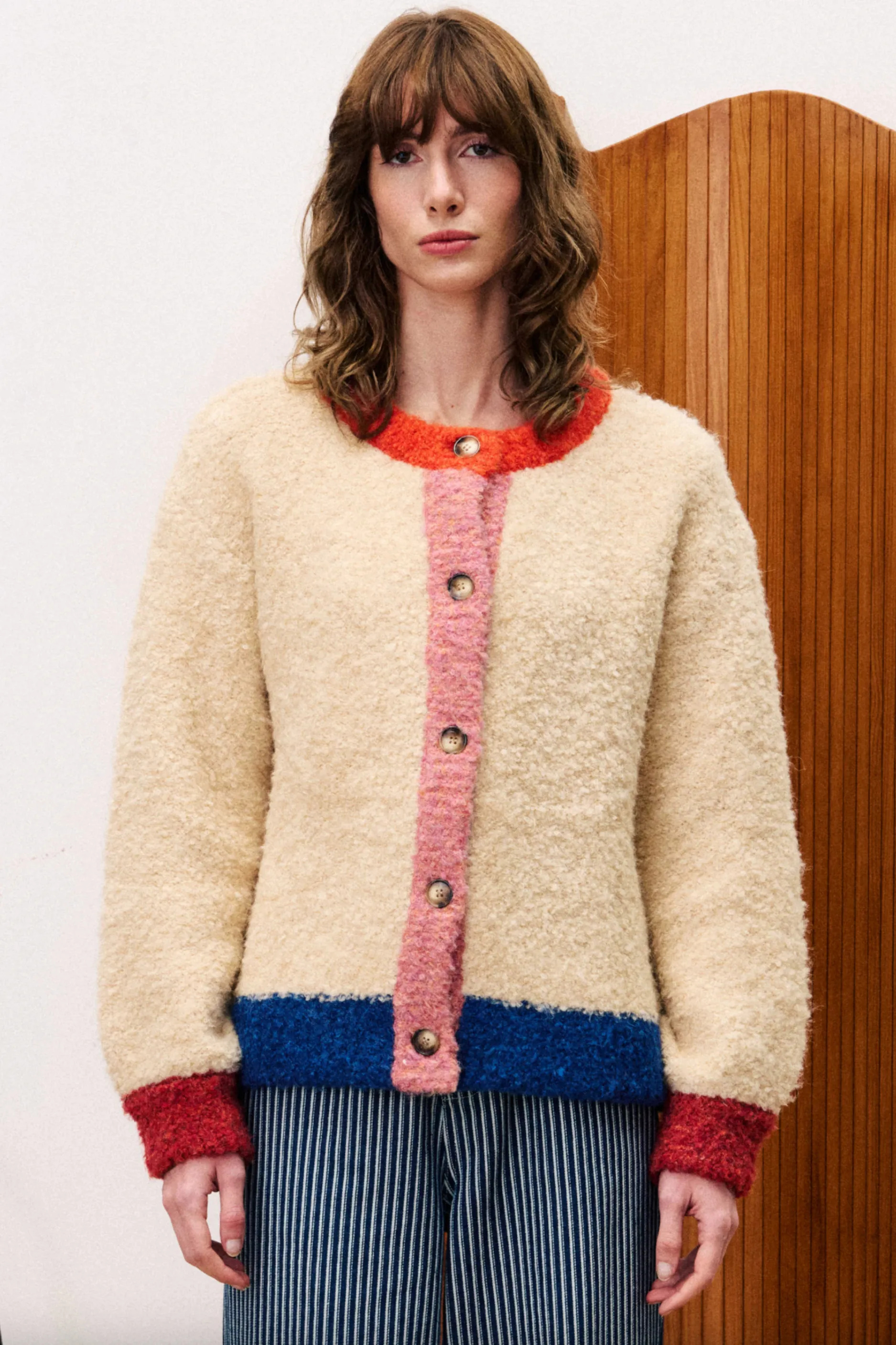 FRNCH Cyclamen Cardigan sold by Maude product image thumbnail 2