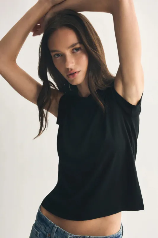 Z Supply Tourist Tee - Black sold by Maude