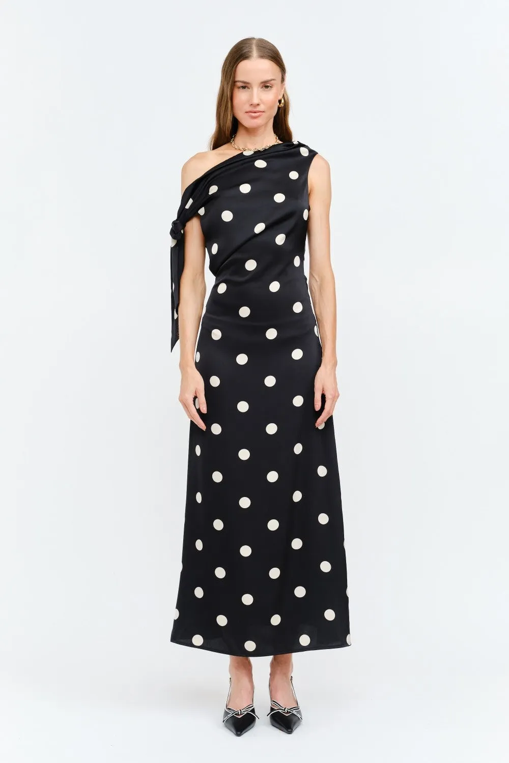 Remie Maxi Dress - Black sold by Maude