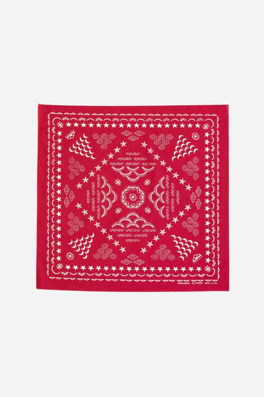 Elements Red Bandana sold by Maude