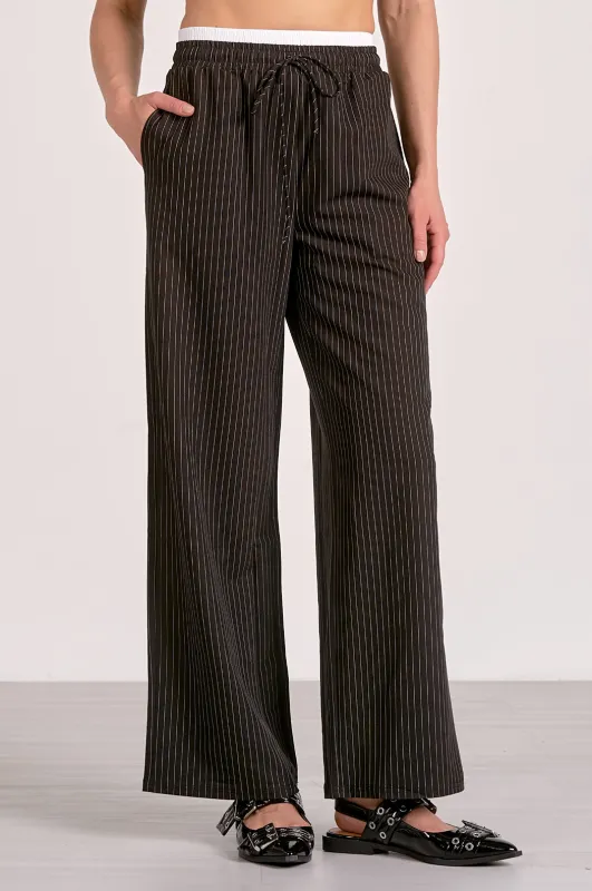 Pinstripe Trouser Pants sold by Maude