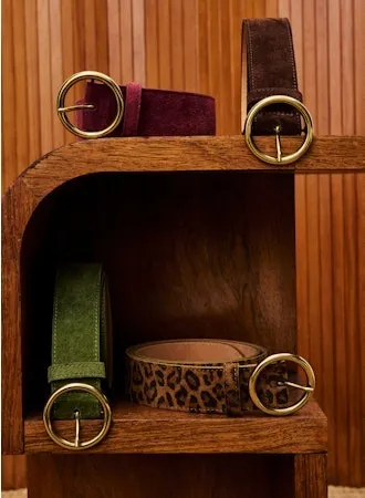 FRNCH Ocicat Belt - Bordeaux sold by Maude product image thumbnail 2