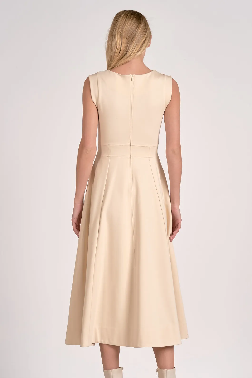 Camilla Midi Dress - Stone sold by Maude product image thumbnail 2