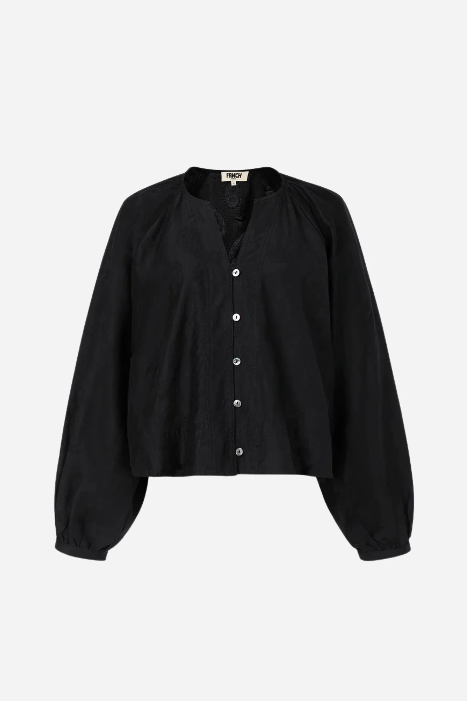 FRNCH Pensee Blouse - Black sold by Maude