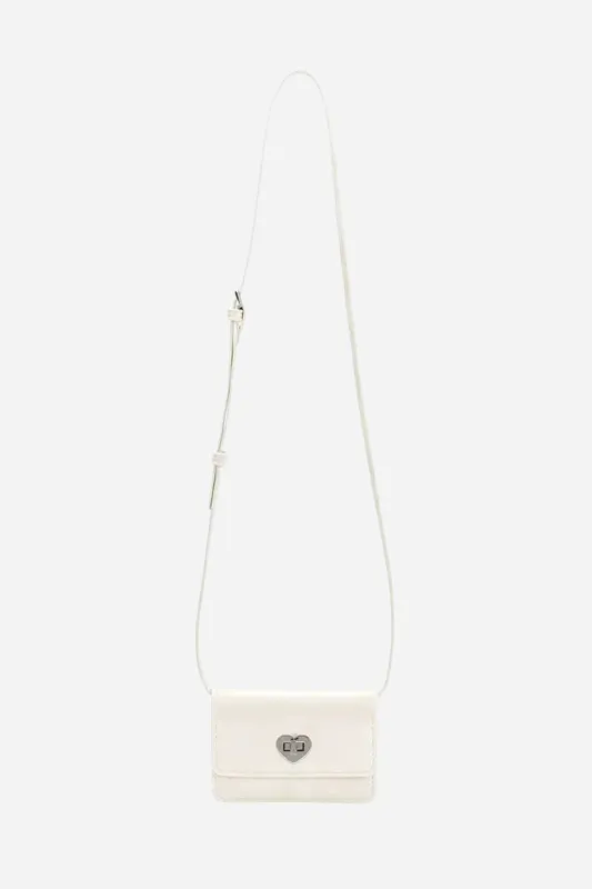 Melie Bianco - Hart Card Holder - Ivory sold by Maude