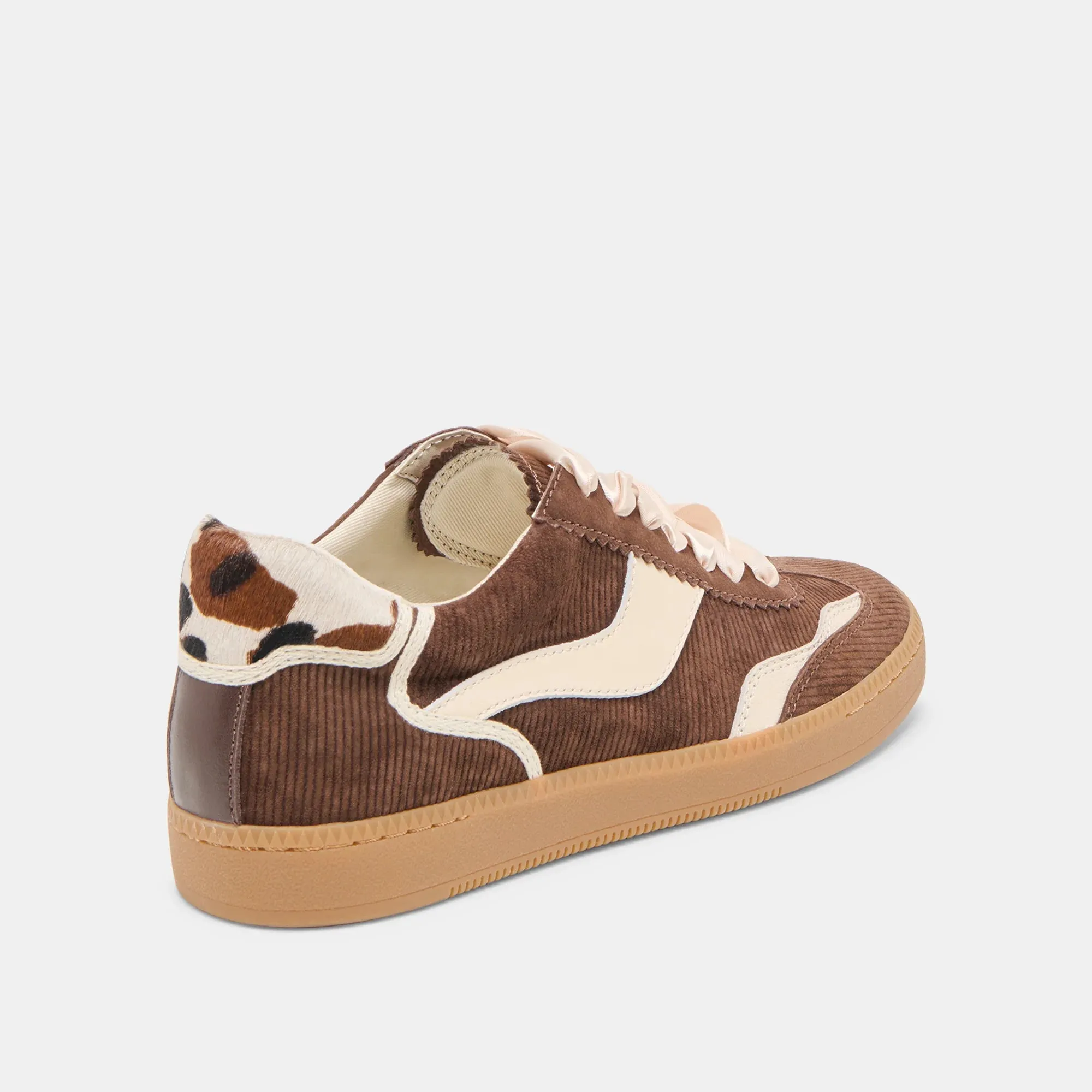Dolce Vita Notice Sneakers - Chocolate Corduroy sold by Maude product image thumbnail 4