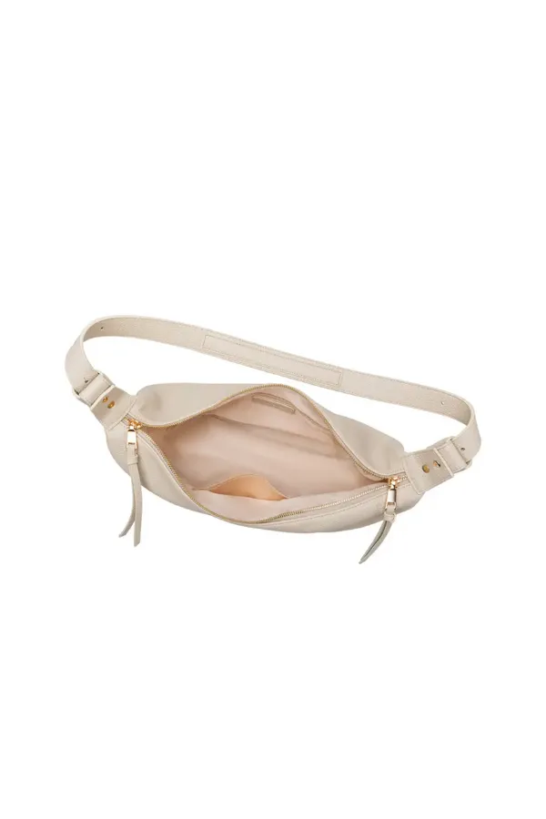 Melie Bianco - Hayden Crossbody Bag - Ivory sold by Maude product image thumbnail 5