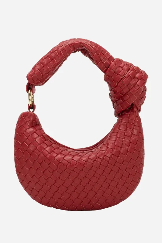 Melie Bianco - Brigitte Charm Bag - Red sold by Maude