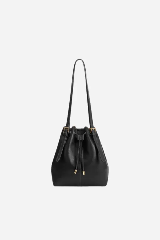Melie Bianco - Sally Shoulder Bag - Black sold by Maude