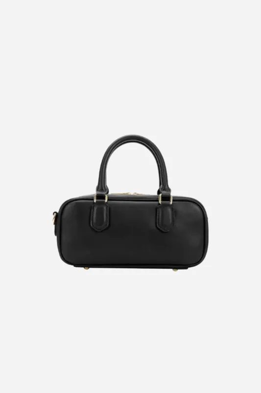 Melie Bianco - Eden Top Handle Bag - Black sold by Maude