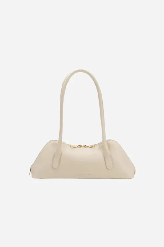 Melie Bianco - Dakota Shoulder Bag - Ivory sold by Maude