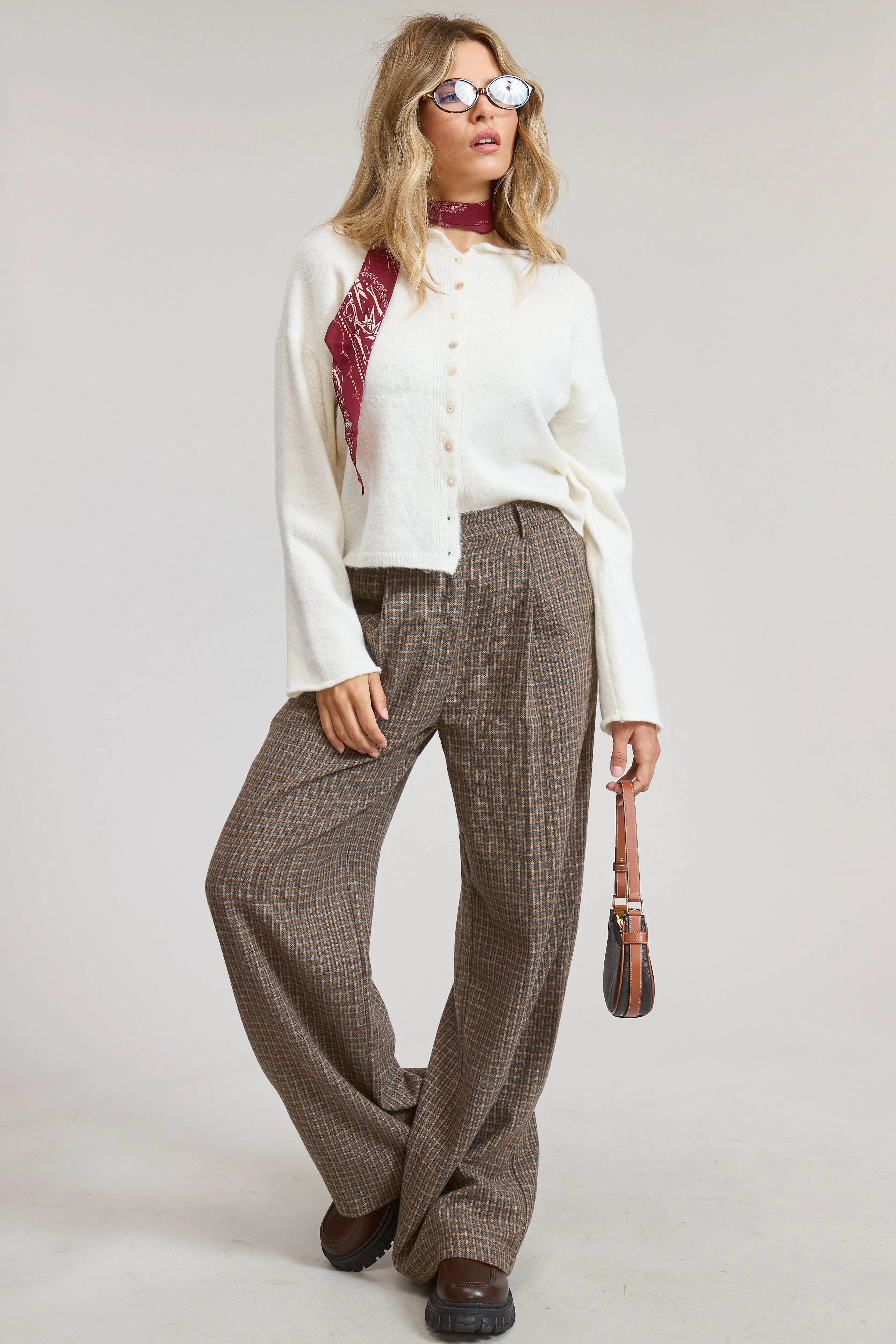 Elise Button Down Cardigan - Ivory sold by Maude product image thumbnail 2