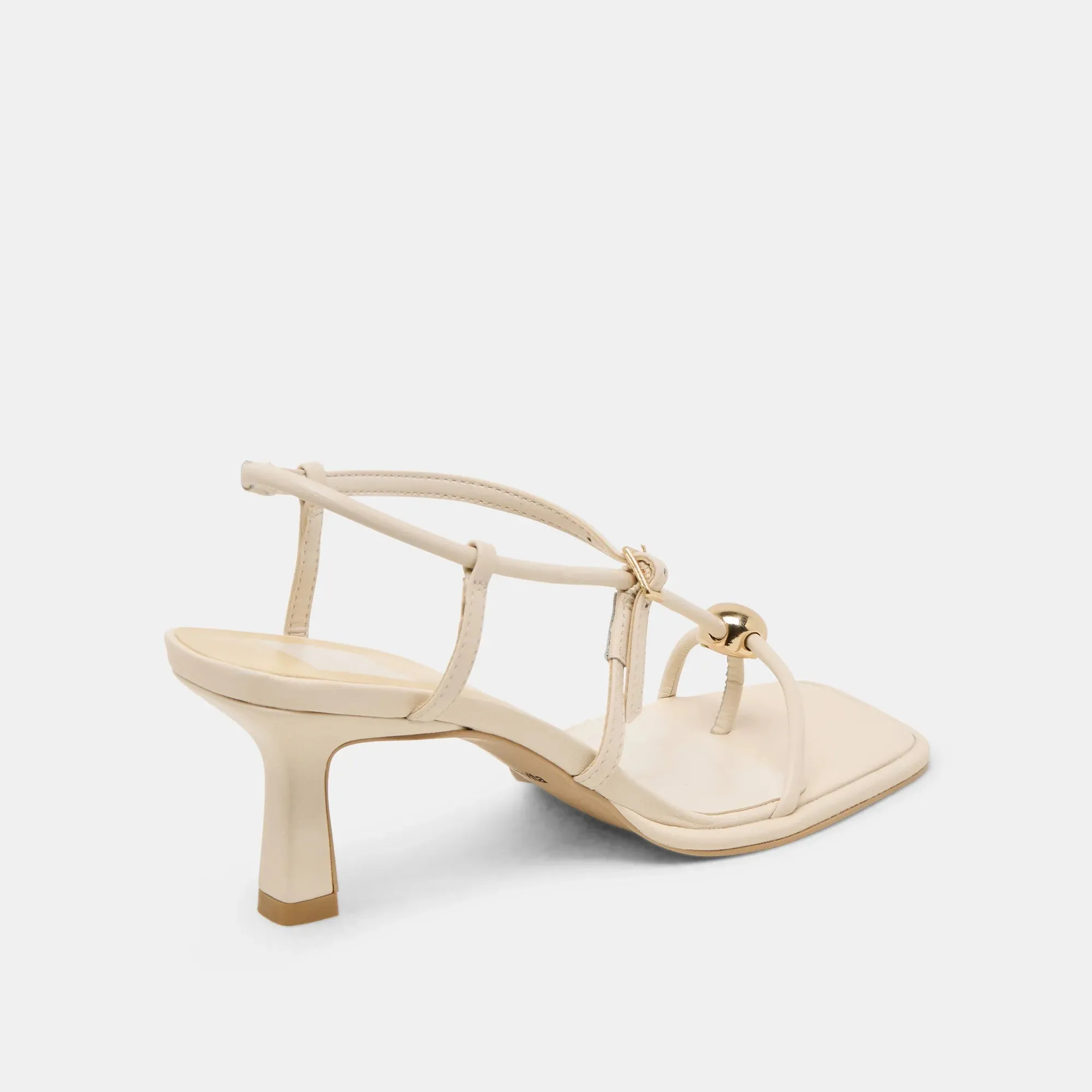 Dolce Vita Mylee Heels - Cream Leather sold by Maude product image thumbnail 5