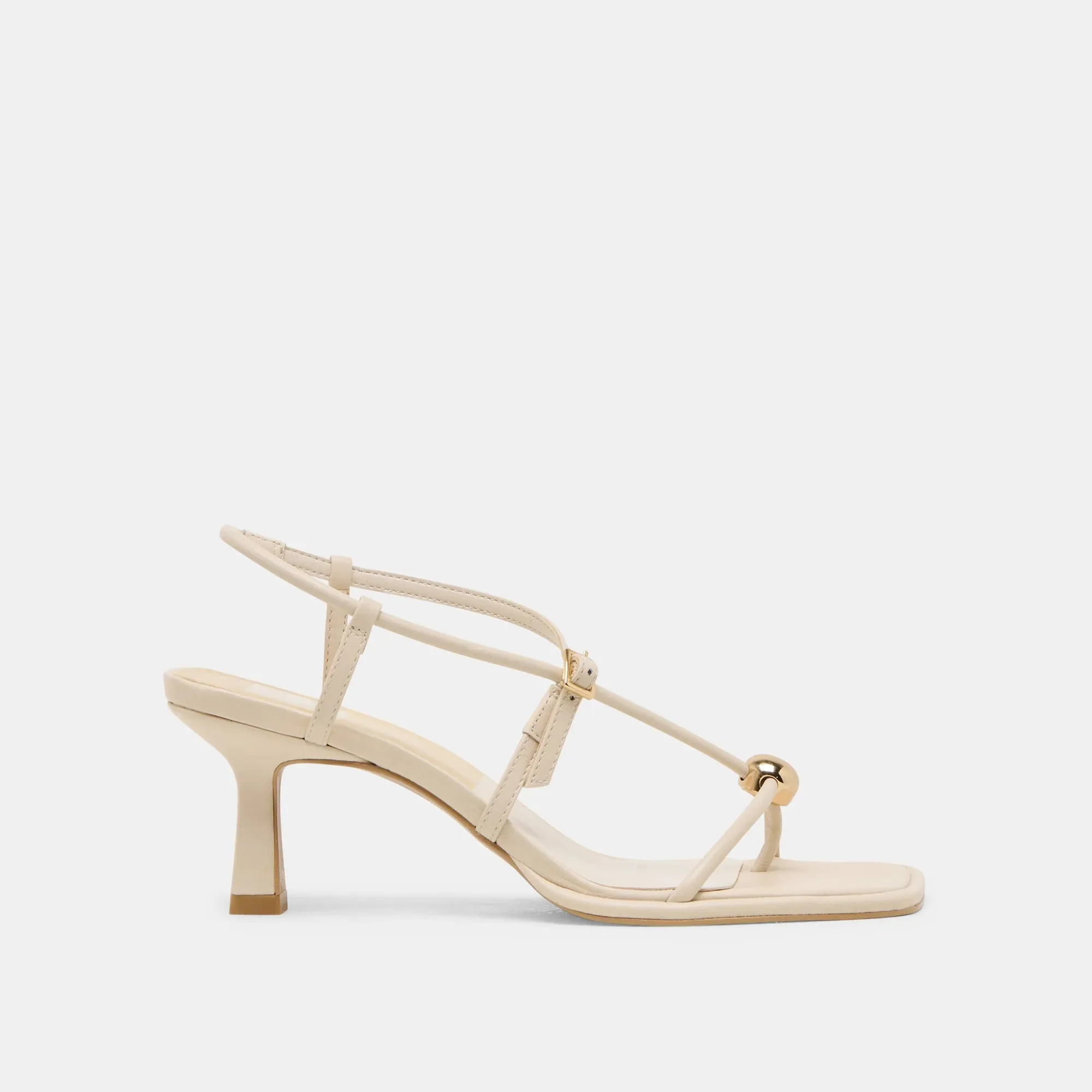 Dolce Vita Mylee Heels - Cream Leather sold by Maude product image thumbnail 4
