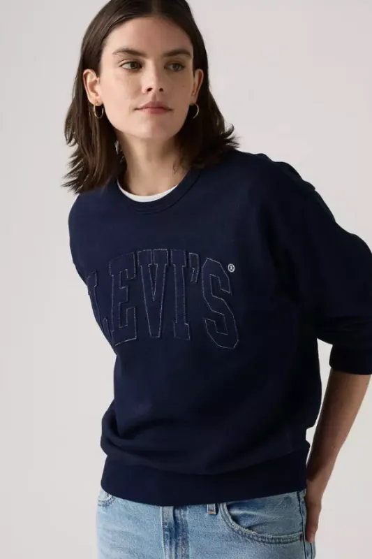 Levi's Heritage Graphic Crewneck Sweatshirt sold by Maude