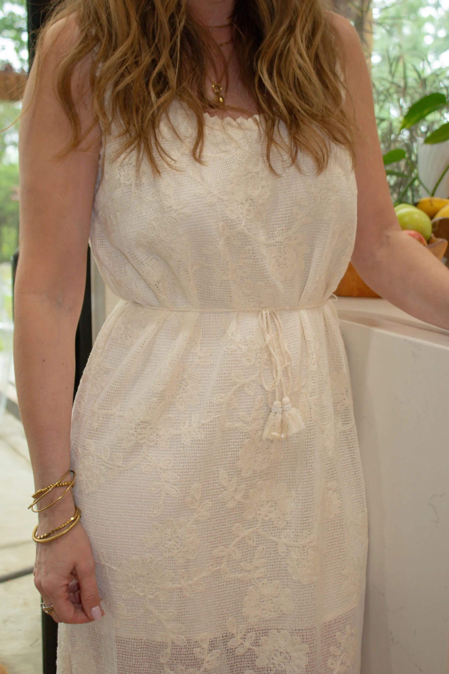 Fiorenza Maxi Dress - Cream sold by Maude product image thumbnail 4