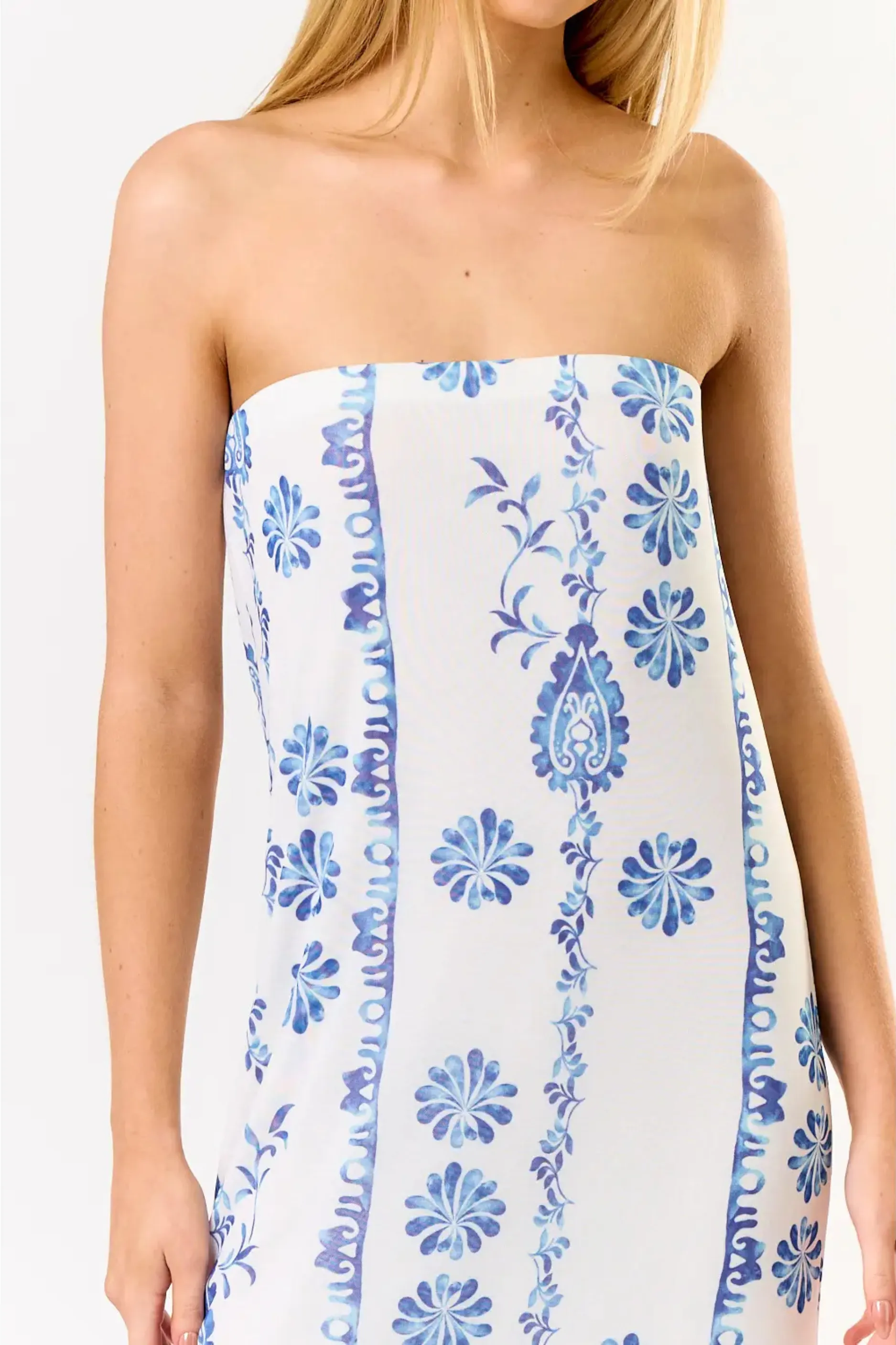 Coastal Vibes Maxi Dress - Blue sold by Maude product image thumbnail 3