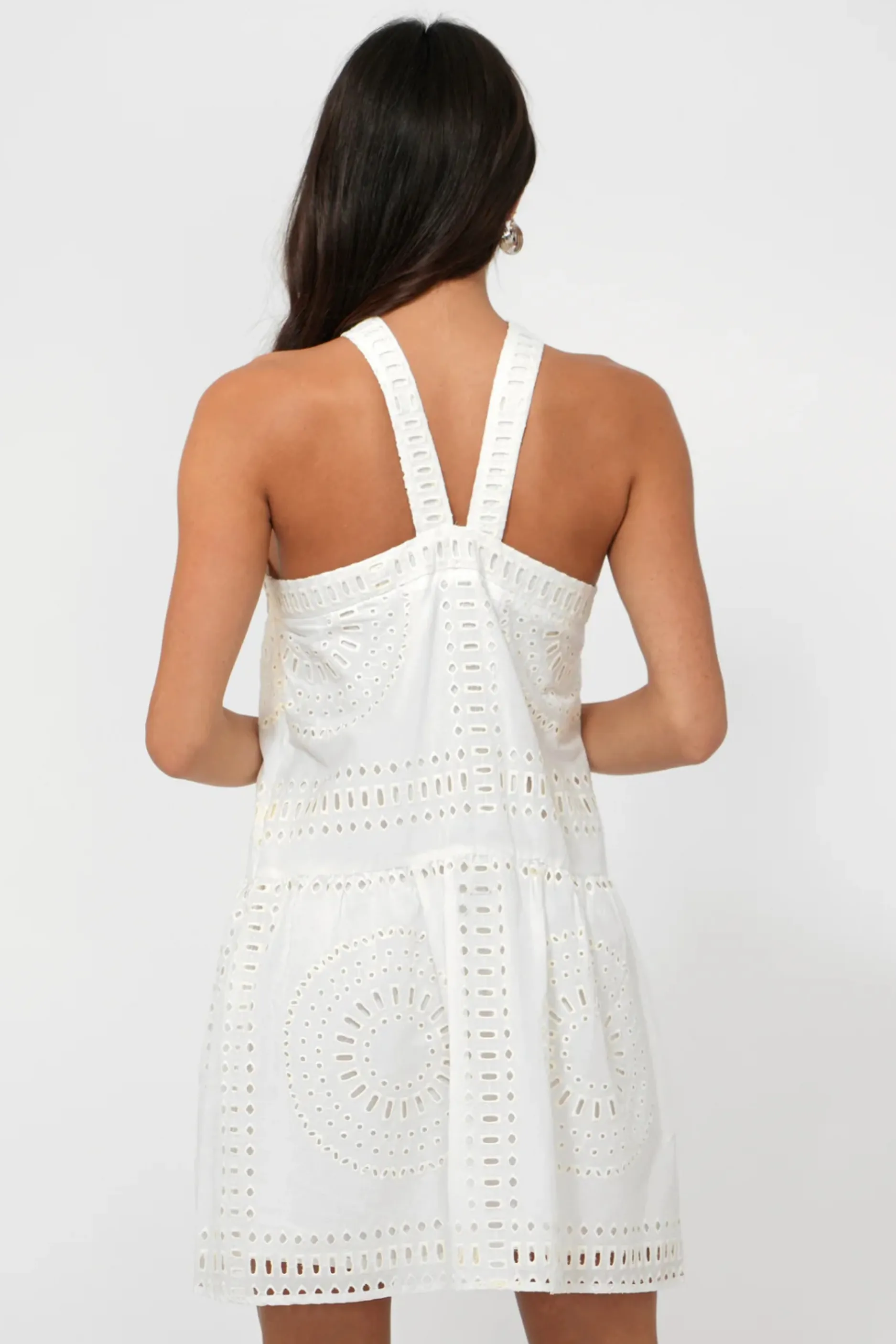 Louvie Halter Mini Dress sold by Maude product image thumbnail 5