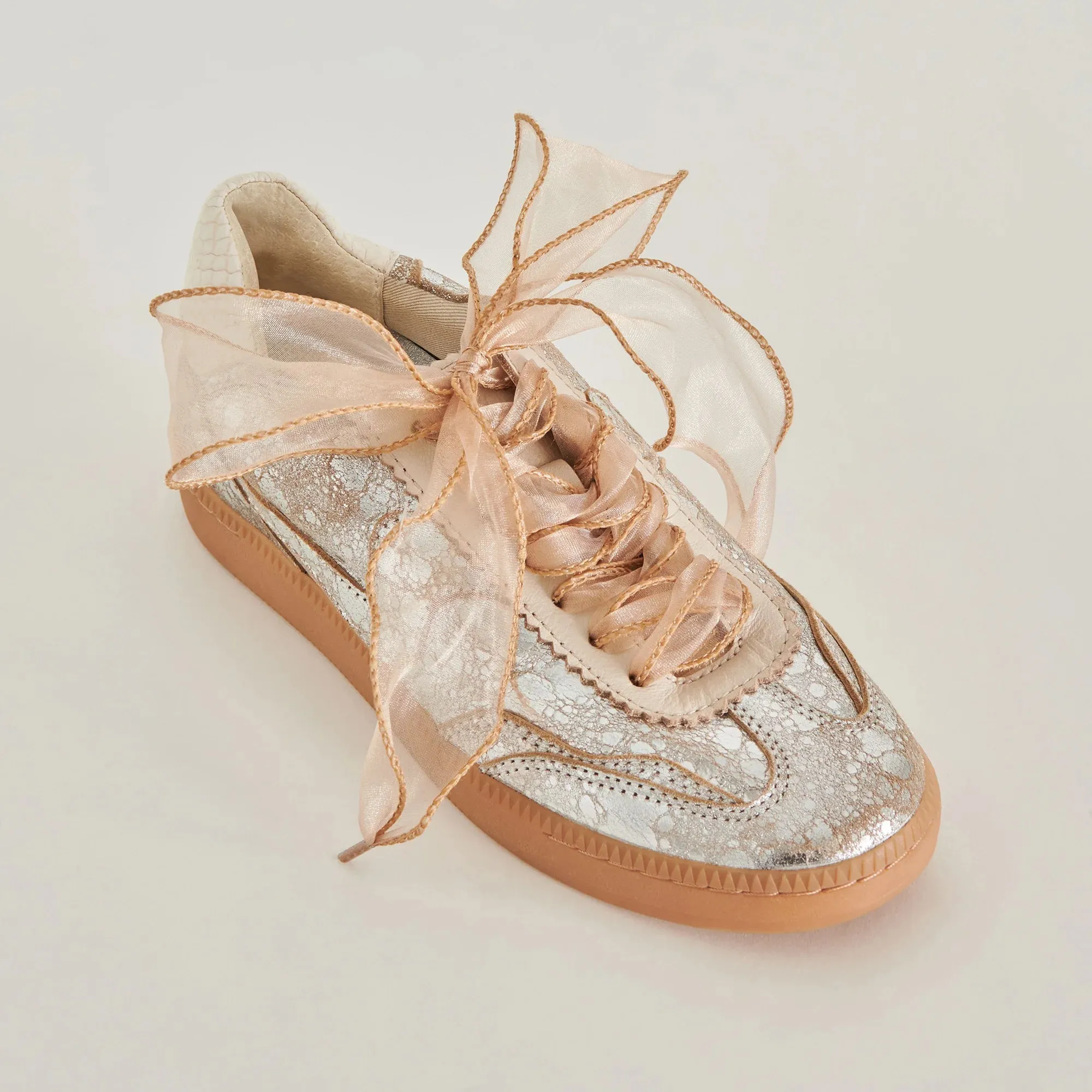 Dolce Vita Curly Organza Shoe Lace Set - Tan sold by Maude product image thumbnail 3