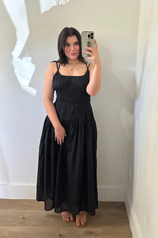Summer Nights Maxi Dress - Black sold by Maude