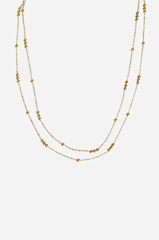 18K Phoebe Dainty Necklace sold by Maude
