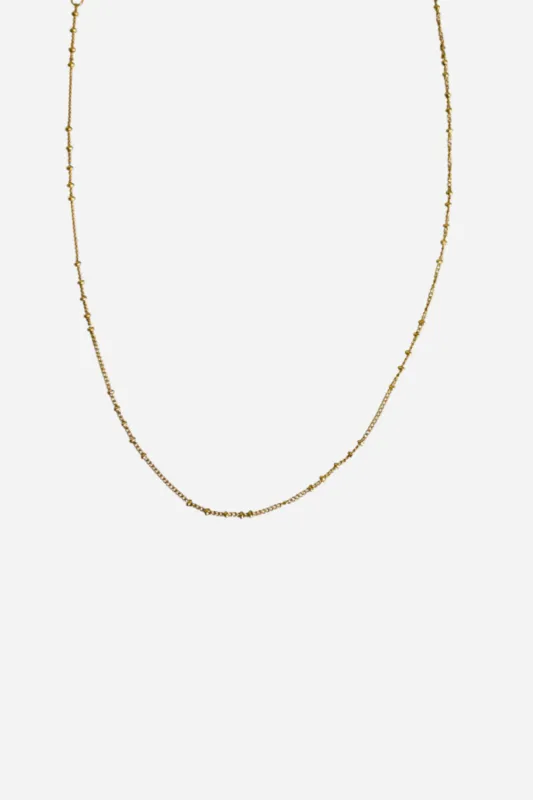 18K Aspen Dainty Necklace sold by Maude